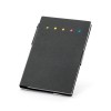 COOPER. Coloured sticky notepad with 6 sets in black