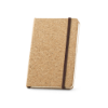 HAWKINS. Pocket cork notebook with plain pages in Natural