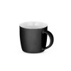 COMANDER. Ceramic mug 370 mL in black