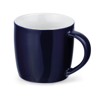 COMANDER. Ceramic mug 370 mL in dark-blue
