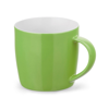 COMANDER. Ceramic mug 370 mL in lime-green