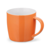 COMANDER. Ceramic mug 370 mL in orange