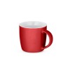 COMANDER. Ceramic mug 370 mL in red