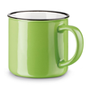 VERNON. Ceramic mug 360 mL in lime-green