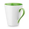 COLBY. Ceramic mug 320 mL in lime-green