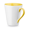 COLBY. Ceramic mug 320 mL in yellow