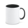 MOCHA. Ceramic mug ideal for sublimation in black