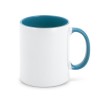 MOCHA. Ceramic mug ideal for sublimation in Light Blue