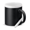 CHALKIE. Ceramic mug 360 mL in white