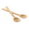 SALVY. Set of 2 salad servers in Natural