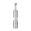 SMARTPEPPER. Stainless steel spice mill in Satin Silver