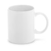 ANISEED. Ceramic mug ideal for sublimation 350 mL in white
