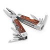 MAGNUM. Folding pliers with multi-function tools in stainless steel and wood in Dark Natural