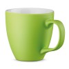 PANTHONY MAT. 450 mL hydroglaze porcelain mug in lime-green