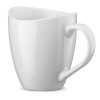 LISETTA. Ceramic mug 310 mL in white