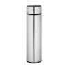 ROSSI. Stainless steel thermos 470 mL in Satin Silver