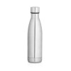 BUFFON. 500 mL stainless steel thermos bottle in Satin Silver