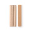 LAMONE. Set of 10 kraft paper straws in Natural