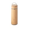 SOW. Bamboo and stainless steel thermos 440 mL in Natural