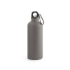 COLLINA. Aluminium bottle with carabiner 540 mL in Dark Grey