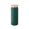 LAVINE 600. 600 mL stainless steel thermos bottle in Dark Green