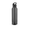 PORTIS GLASS. Glass bottle with PP cap 500 mL in Black