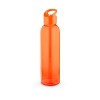 PORTIS GLASS. Glass bottle with PP cap 500 mL in Orange