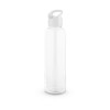 PORTIS GLASS. Glass bottle with PP cap 500 mL in White