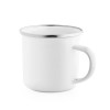 GOTZE SUB. 350 mL enamel mug suitable for sublimation in White