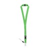 MURRAY. Polyester lanyard with metal carabiner in Light Green