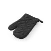 RICKEY. Cotton (60% recycled) Kitchen glove in Black