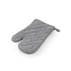 RICKEY. Cotton (60% recycled) Kitchen glove in Grey