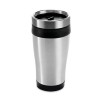 BATUM. 420 mL stainless steel and PP travel cup in black
