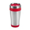 BATUM. 420 mL stainless steel and PP travel cup in red