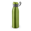 KORVER. Aluminium 650 mL sports bottle in lime-green