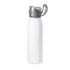 KORVER. Aluminium 650 mL sports bottle in white