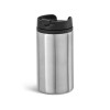 EXPRESS. Stainless steel and PP travel cup 310 mL in Satin Silver