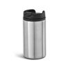 EXPRESS. Stainless steel and PP travel cup 310 mL in silver