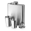 NOVAK. Stainless steel bottle and glasses set 200 mL in Silver