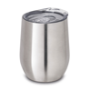 RONDE. Stainless steel travel cup 400 mL in silver