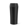MONARDA. Stainless steel and PP travel cup 470 mL in black