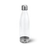 ANCER. AS and stainless steel sports bottle 700 mL in Transparent