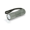 FLASHY. Aluminum flashlight with 9 LEDs in Gun Metal