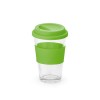 BARTY. Glass travel cup 330 mL in Light Green