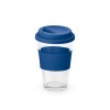 BARTY. Glass travel cup 330 mL in Royal Blue