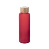 LILLARD. Borosilicate glass bottle in frosted 500 mL in Red