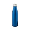 SHOW SATIN. Stainless steel bottle 540 mL in Blue