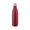 SHOW SATIN. Stainless steel bottle 540 mL in Red