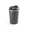 PHELPS. Stainless steel and PP travel cup 470 mL in Dark Grey