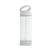 QUINTANA. Glass sports bottle with PP cap 390 mL in Light Grey